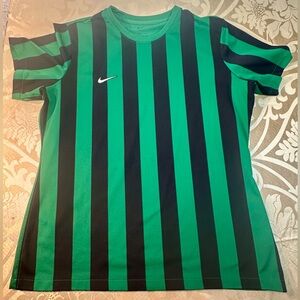 Nike Division IV Soccer Jersey Women’s XL Green Black CW3818-302 Mesh On Back